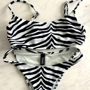TRIANGL zebra bikini XS